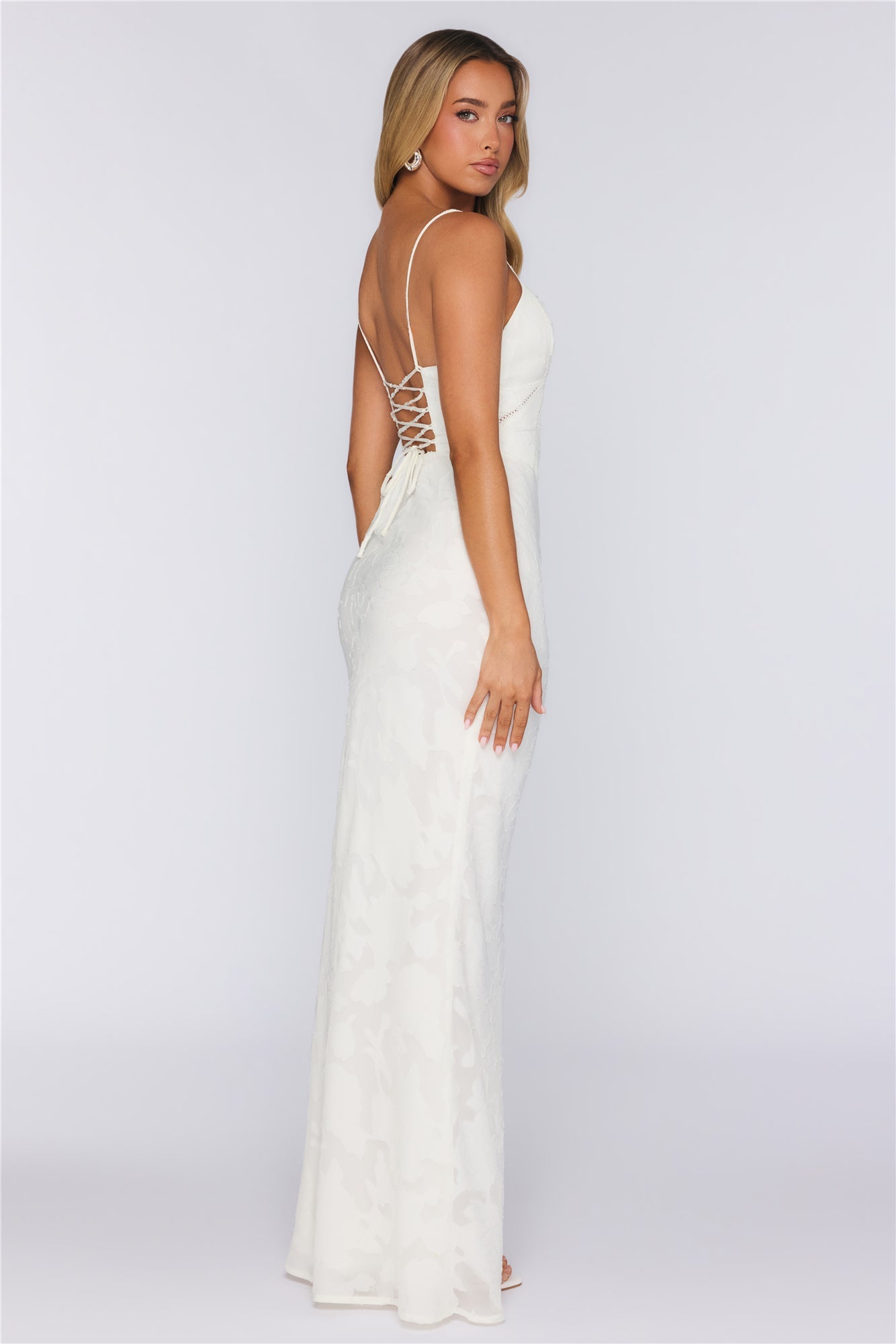 Sunset Current Maxi Dress Cream