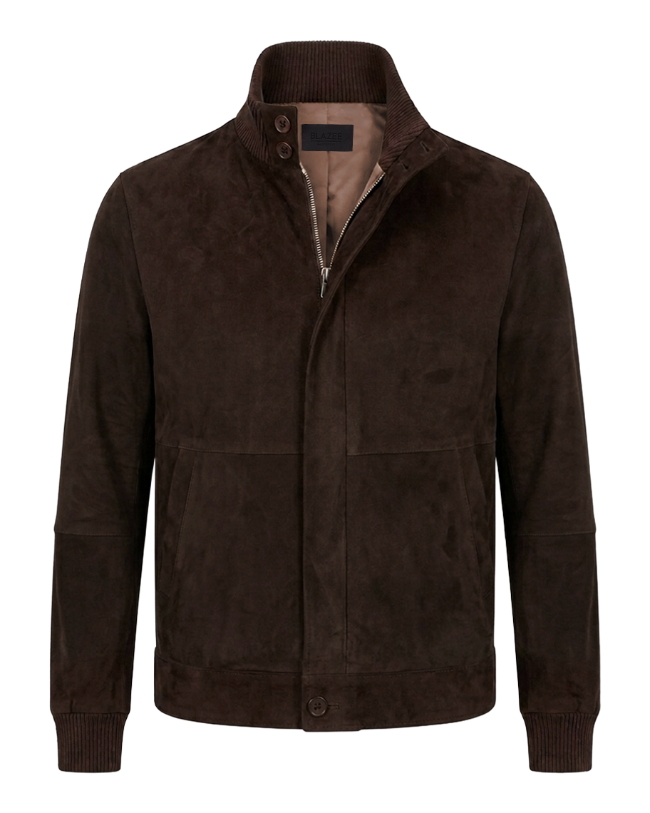 Jaqueta Suede Heritage em Pele de Carneiro Chamois