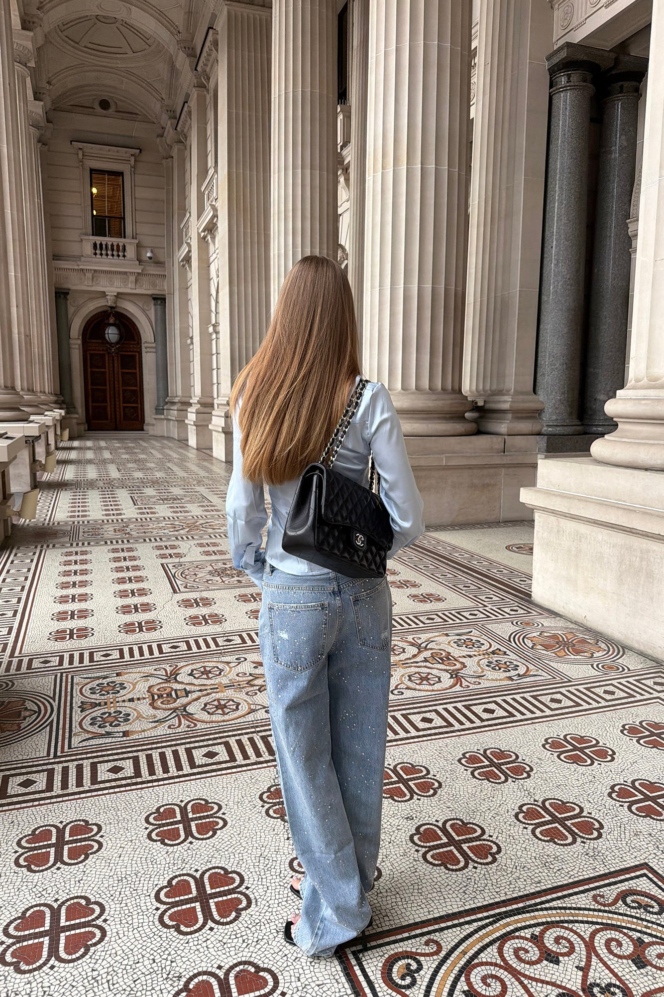 Diamante Jean Light Denim