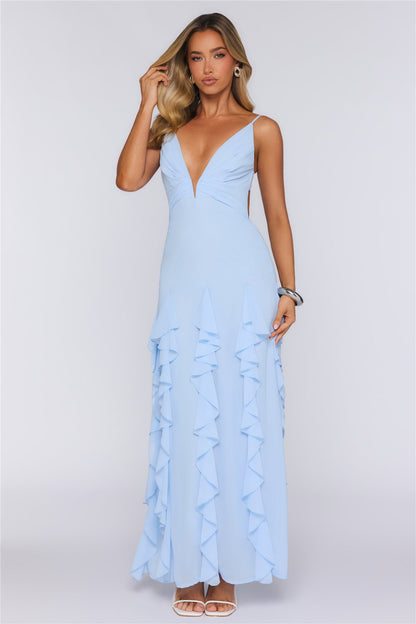 She’s Everything Maxi Dress Blue