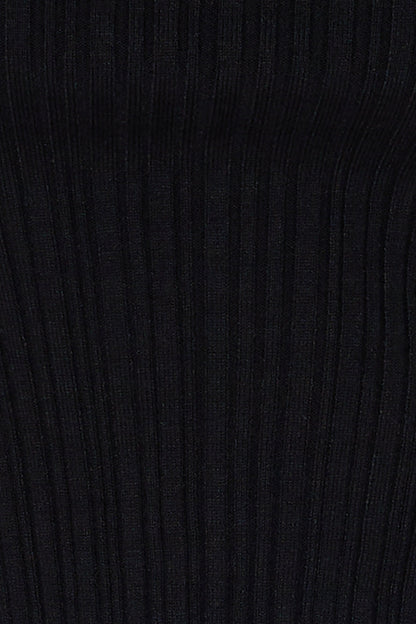 Off To Work Long Sleeve Top Black