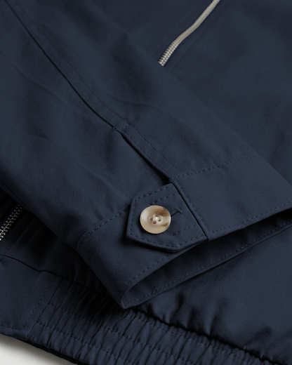 St. Moritz Harrington Jacket - Navy Blue