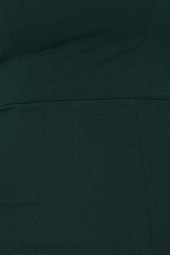 HELLO MOLLY Taking It Back Dress Forest Green